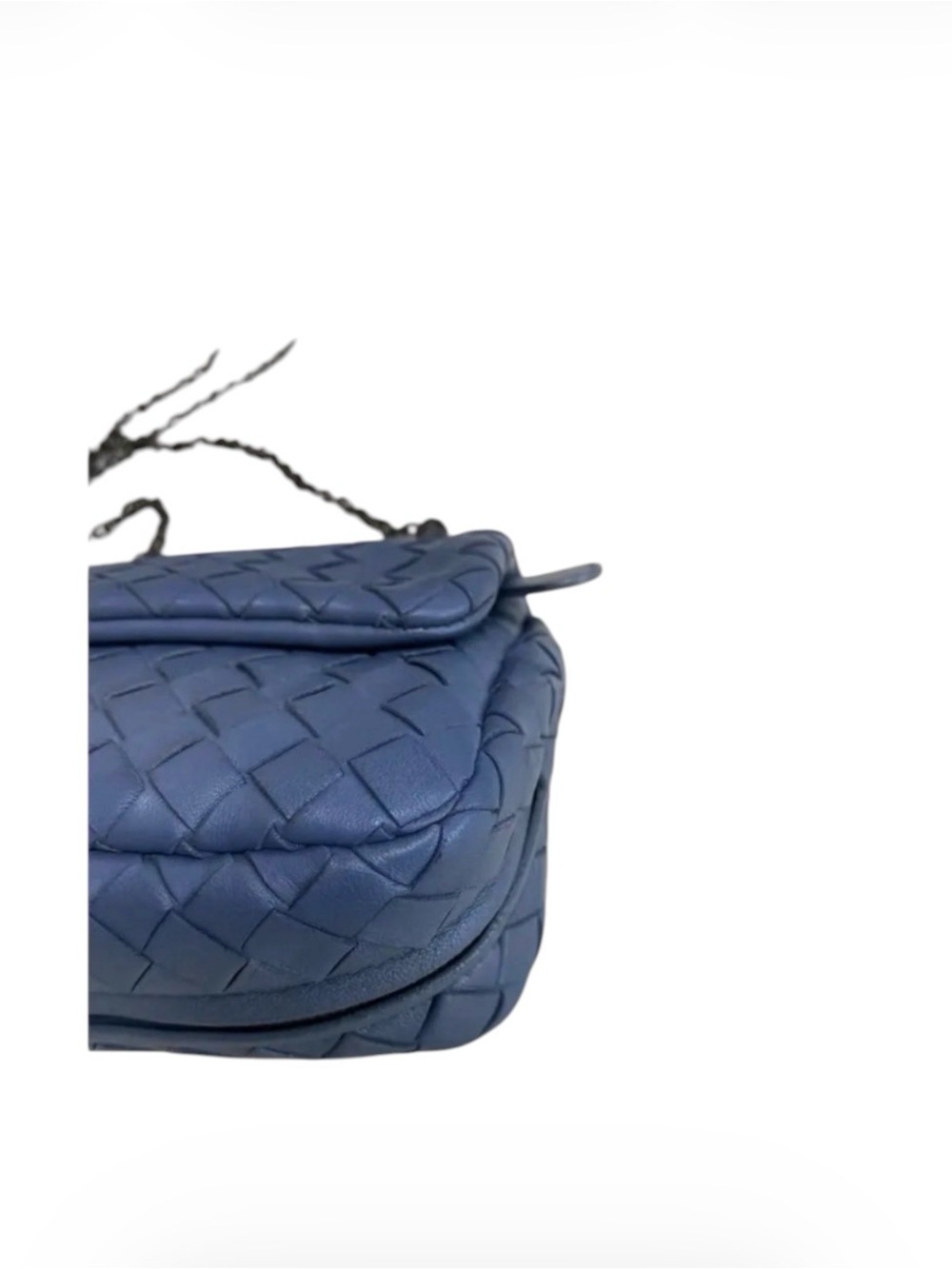 Bottega Crossbody Bag with Chain Strap - Picture 8 of 14